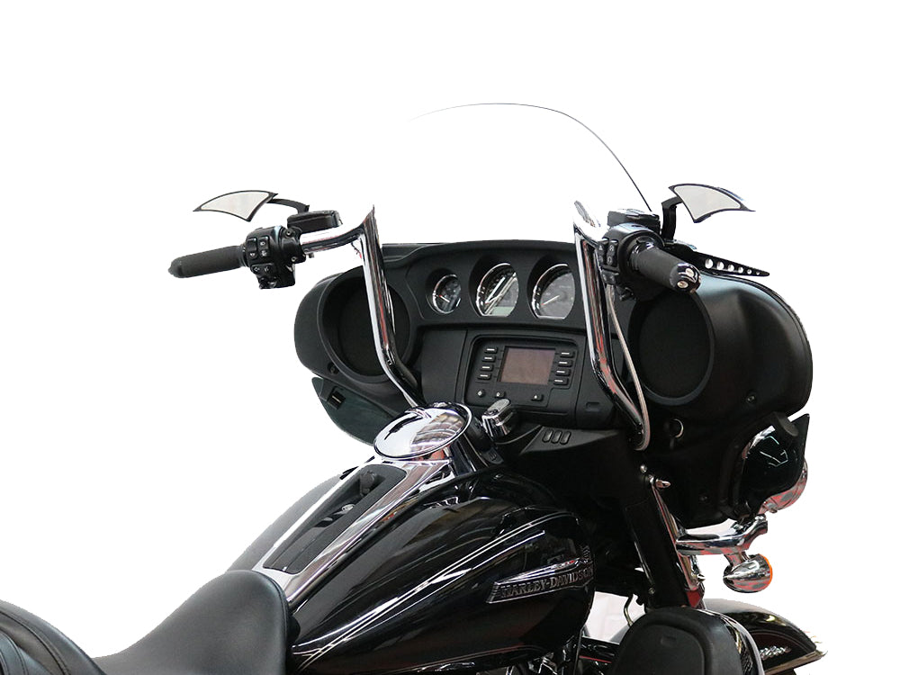 12in. x 1-1/4in. Bagger Monkey Handlebar - Black. Fits Ultra Models 1996-2024 and Street Glide 1996-2023