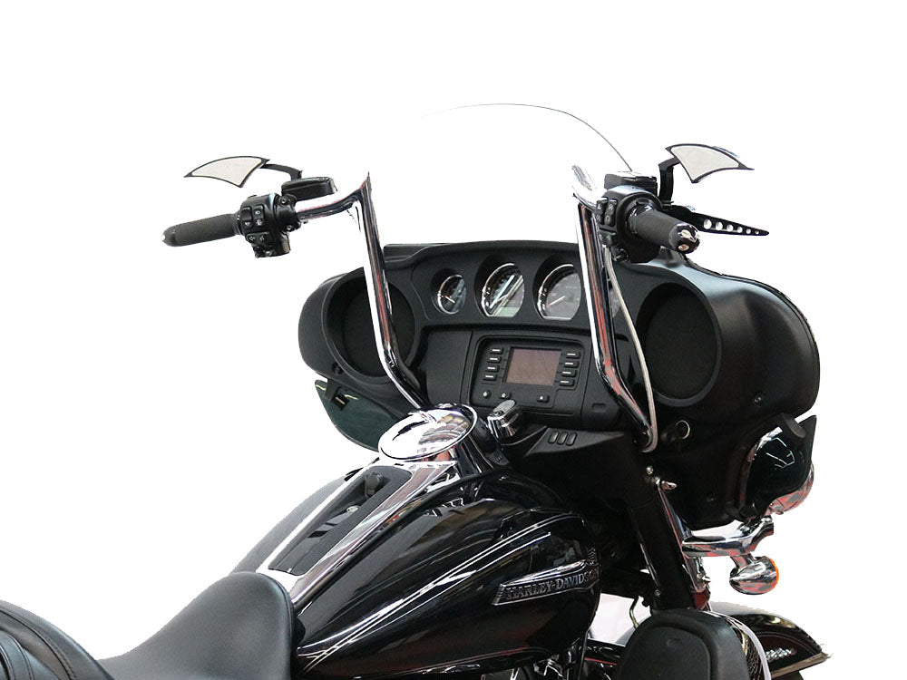 14in. x 1-1/4in. Bagger Monkey Handlebar - Black. Fits Ultra Models 1996-2024 and Street Glide 1996-2023