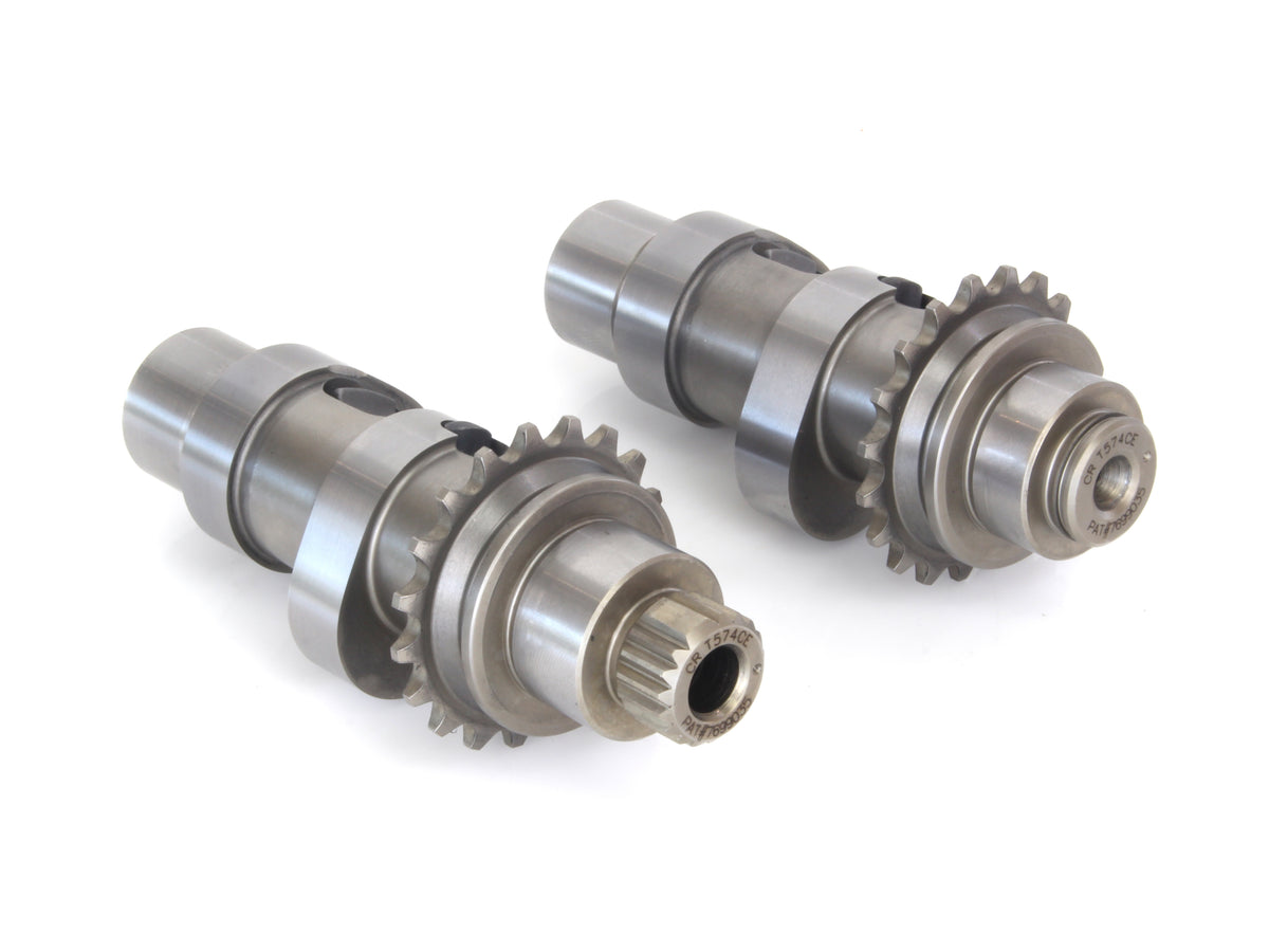 574CE Chain Drive Easy Start Camshafts. Fits Dyna 2006 & Twin Cam 2007-2017.