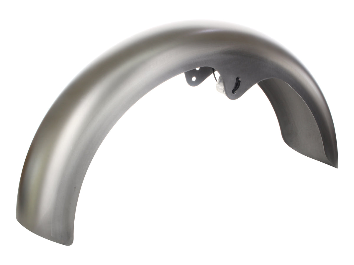6in. wide, Straight Cut LS-2 Front Fender. Fits Dyna 2006-2017, Street Bob 2018up & Low Rider 2018up Models with 23in. Front Wheel & HHI Wide Glide Conversion Triple Trees.