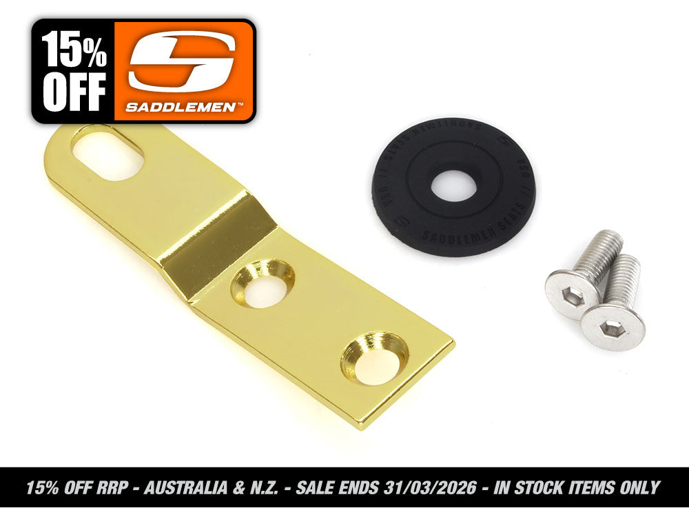 Saddlemen - Universal Seat Bracket – Gold.