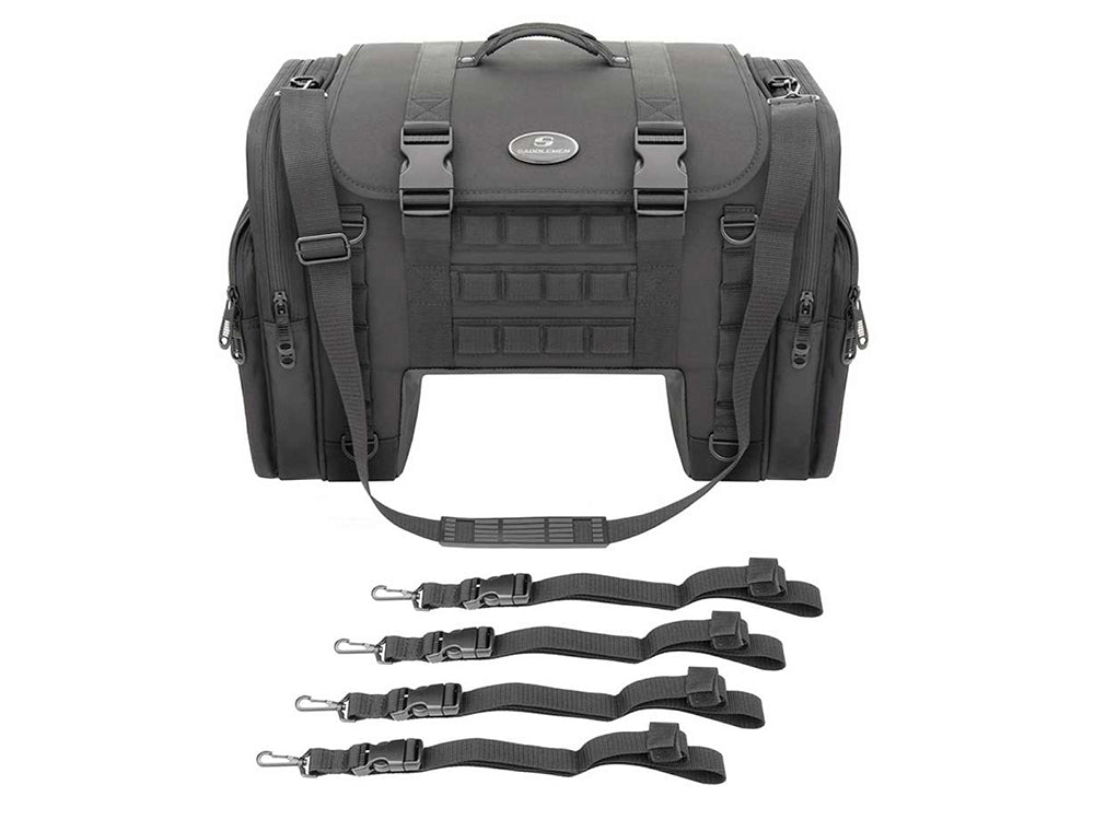 TS3200DE Tactical Deluxe Cruiser Tail Bag – Saddlemen Seats