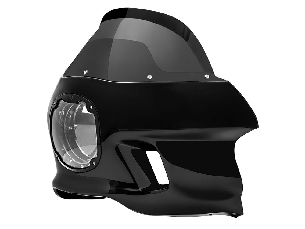 S-RT Mini Fairing – Gloss Black. Fits Dyna 2006-2017 – Saddlemen Seats