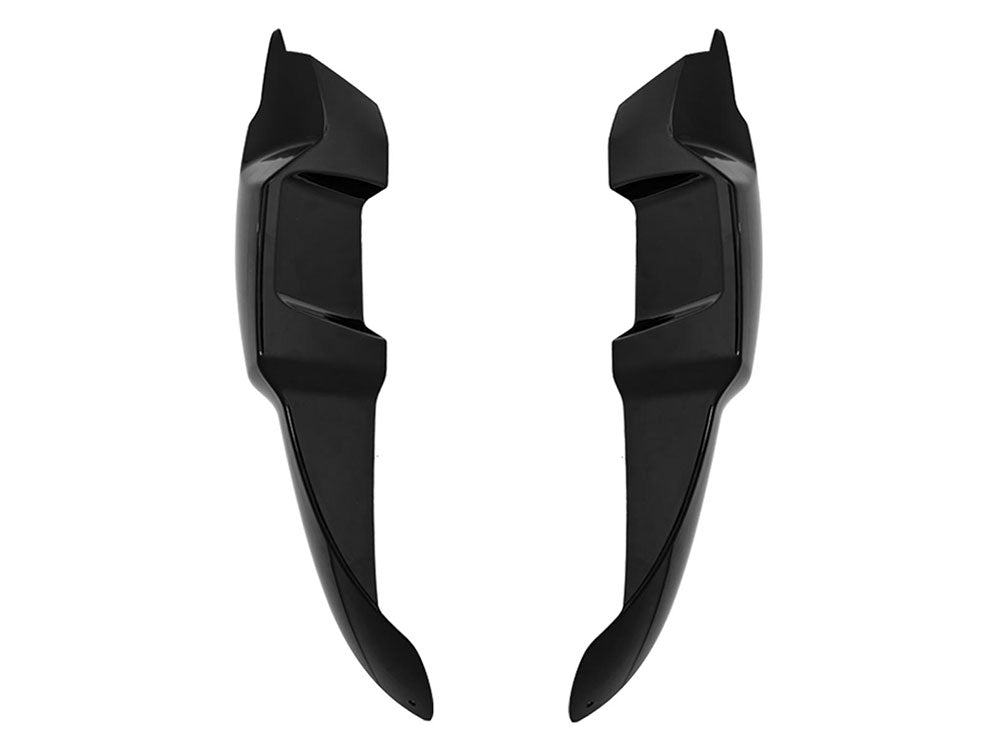 S-RT Fairing Lowers – Gloss Black. Fits Softail Street Bob 2018up, Low Rider 2018-2020 & Standard 2020up Running the Saddlemen S-RT Mini Fairing – Saddlemen Seats