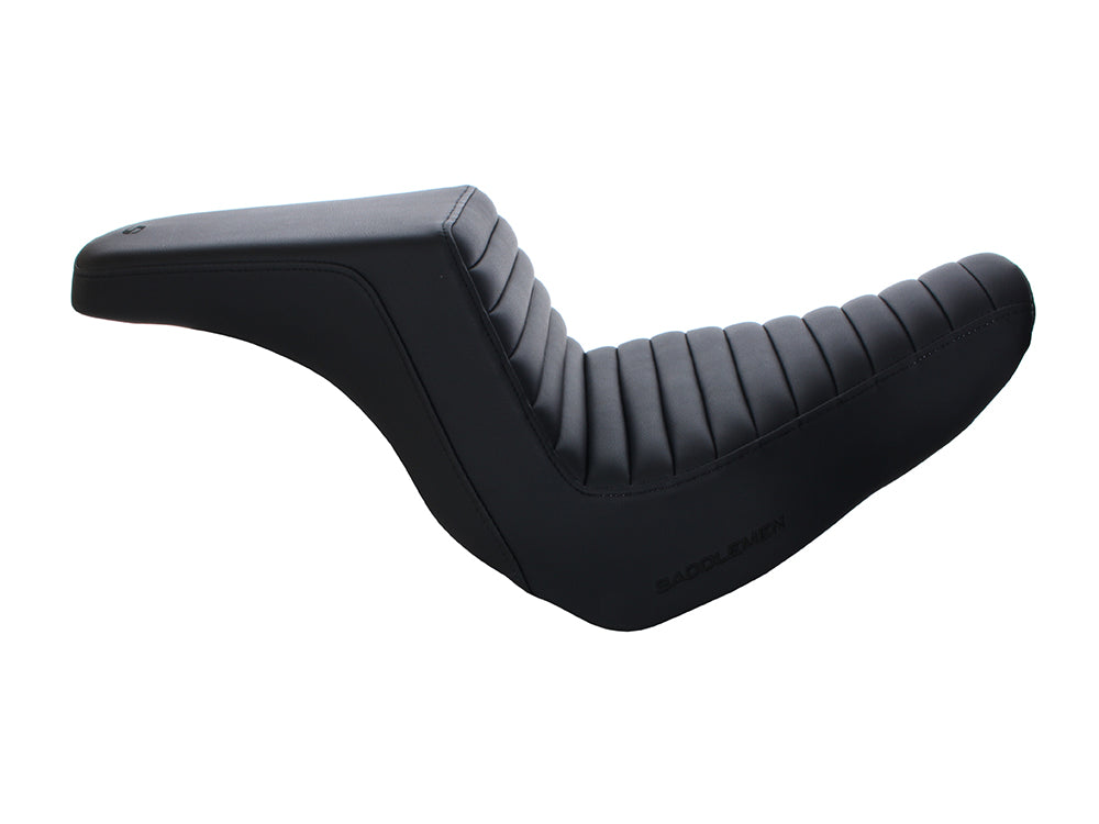Step-Up Tuck & Roll Dual Seat. Fits Sport Glide & Low Rider 2018up, Low Rider S 2020up & Low Rider ST 2022up – Saddlemen Seats