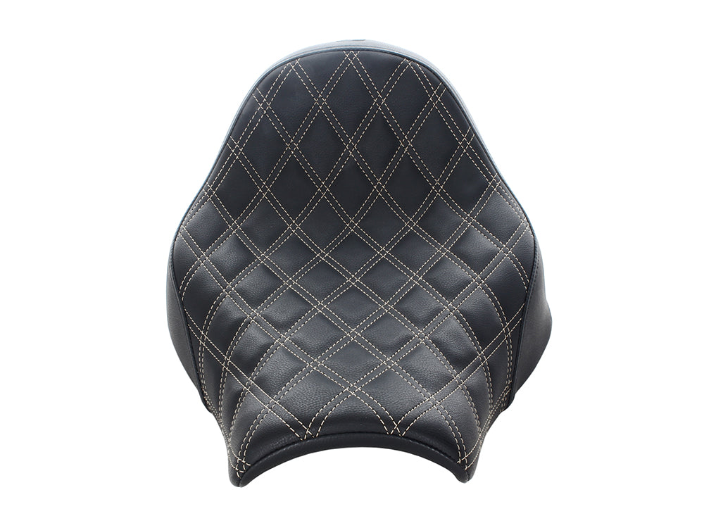 Renegade LS Solo Seat with White Double Diamond Lattice Stitch. Fits Breakout 2018-2022