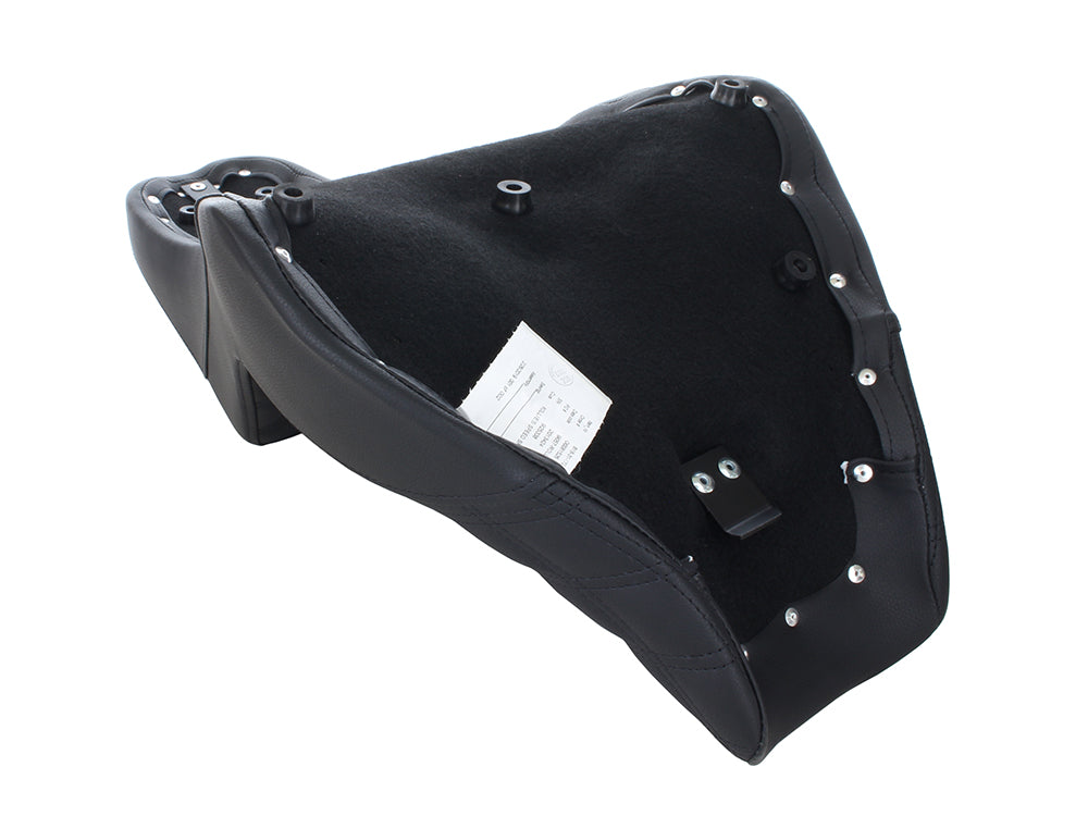 Step-Up Front LS Dual Seat with Black Double Diamond Lattice Stitch. Fits Breakout 2018-2022