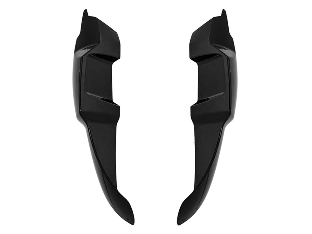 S-RT Fairing Lowers - Gloss Black. Fits FXR 1982-1994 Running the Saddlemen S-RT Mini Fairing