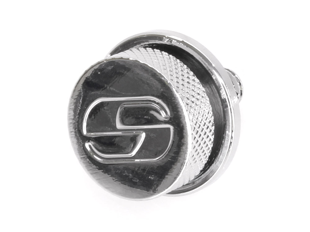 1/4in.-20 Knurled Seat Mount Screw – Chrome. Fits H-D 1996up – Saddlemen Seats