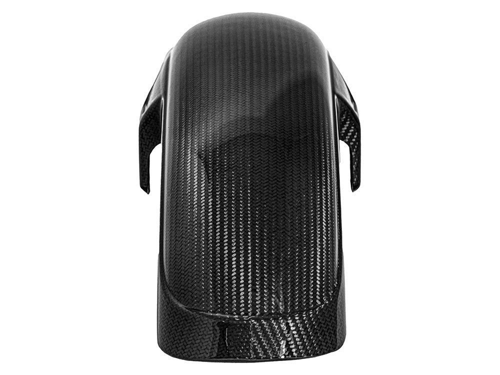 Saddlemen - Carbon Front Fender – Gloss Finish. Fits Mid-Glide Dyna 2006-2017, Softail Street Bob 2018up & Standard 2020-2024 with 19in. Front Wheel. Also Fits Softail Low Rider S 2020up & Low Rider ST 2022up with Adapter