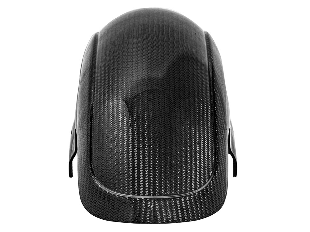 Saddlemen - Shorty Carbon Front Fender – Gloss Finish. Fits Most Touring 2014-2024 with 19in. Front Wheel