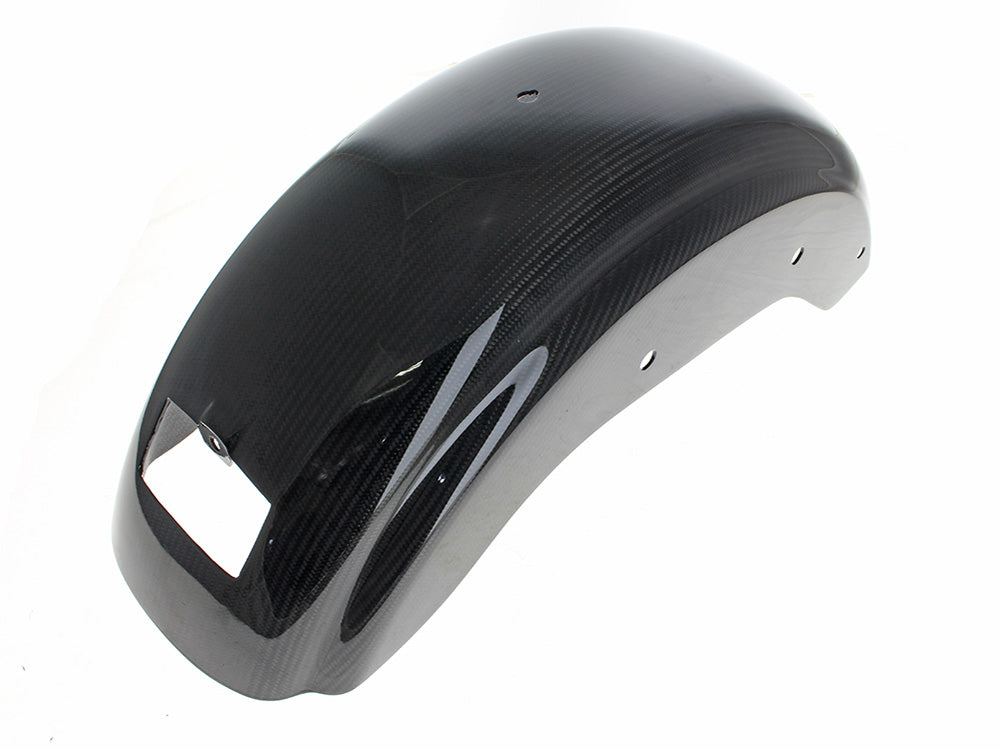 Saddlemen - Carbon Rear Fender – Gloss Finish. Fits Softail Low Rider 2018-2020, Low Rider S 2020up & Low Rider ST 2022up