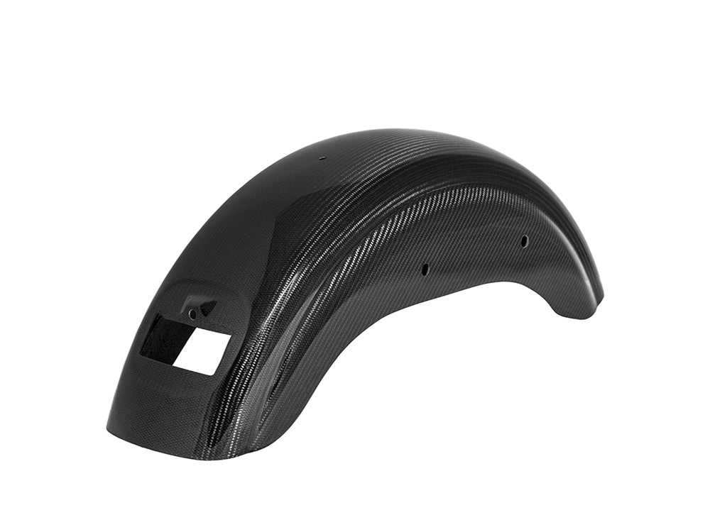 Saddlemen - Carbon Rear Fender – Gloss Finish. Fits Softail Street Bob 2018up, Slim 2018-2021 & Standard 2020-2024