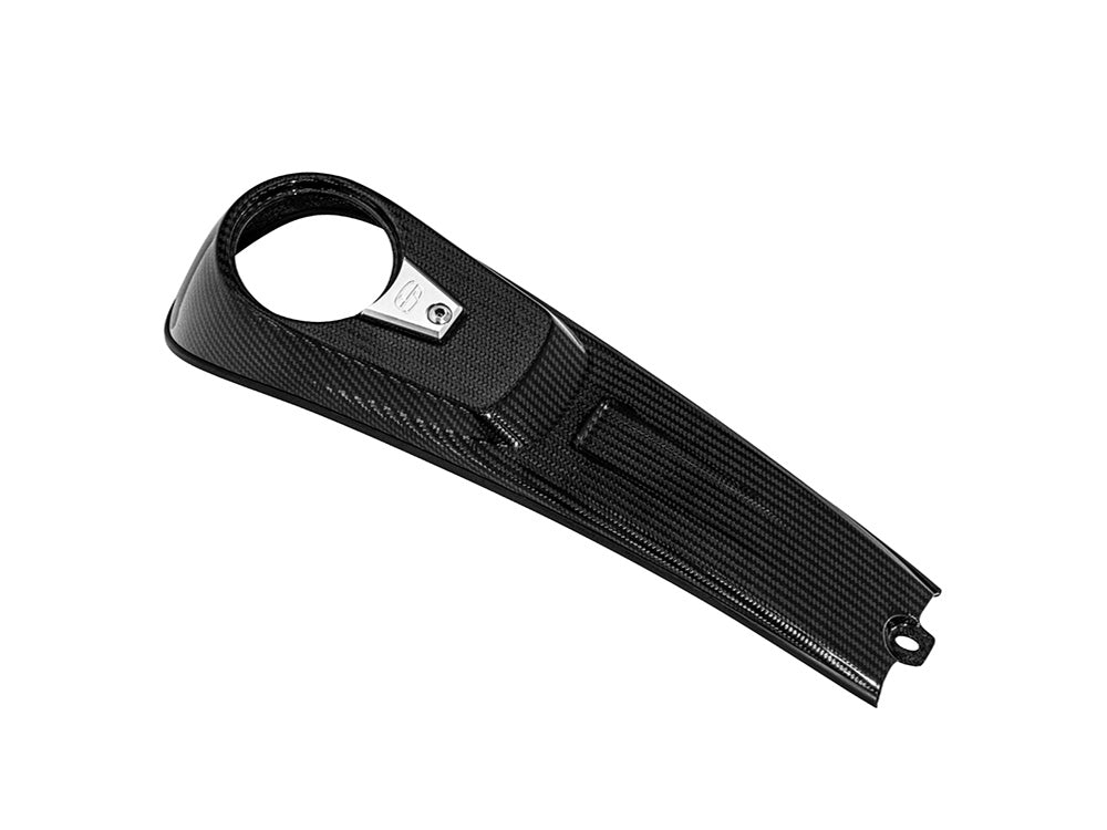 Saddlemen - Carbon Dash with Speedo Relocation Kit – Gloss Finish. Fits Low Rider S 2022up & Low Rider ST 2025up & Breakout 2025up with Speedo Relocation