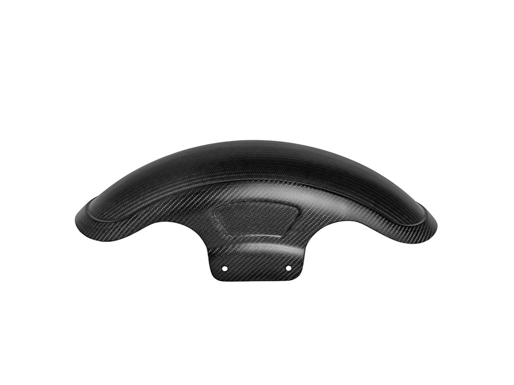 Saddlemen - Shorty Carbon Front Fender – Matte Finish. Fits CVO Touring 2023up, Street Glide & Road Glide 2024up & Touring 2025up with 19in. Front Wheel
