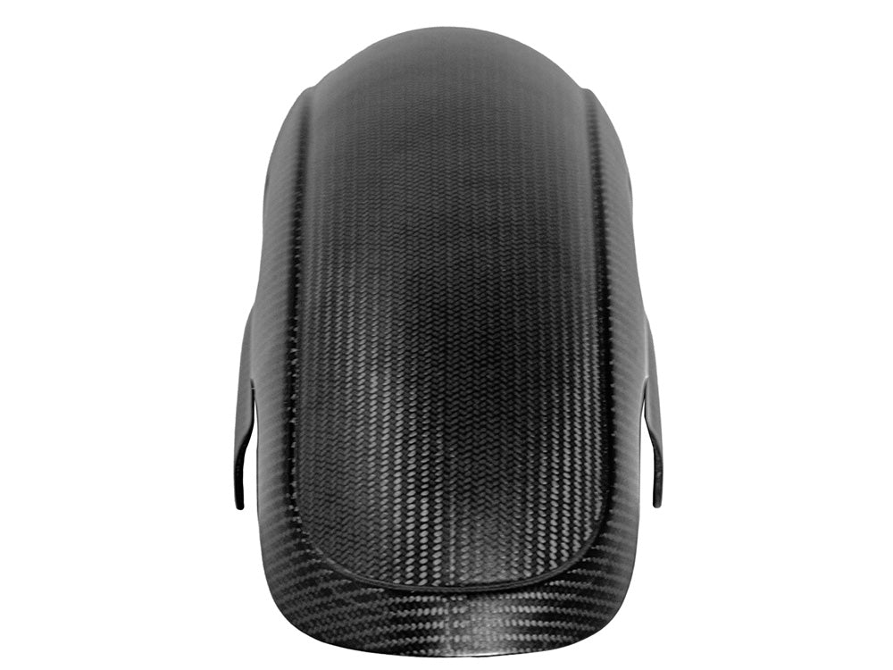 Saddlemen - Shorty Carbon Front Fender – Matte Finish. Fits CVO Touring 2023up, Street Glide & Road Glide 2024up & Touring 2025up with 19in. Front Wheel