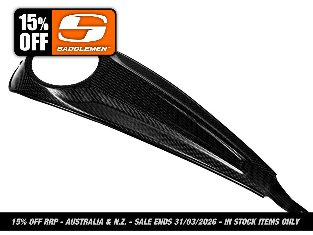 Saddlemen - Carbon Dash – Gloss Finish. Fits CVO Touring 2023up, Street Glide & Road Glide 2024up, Touring 2025up