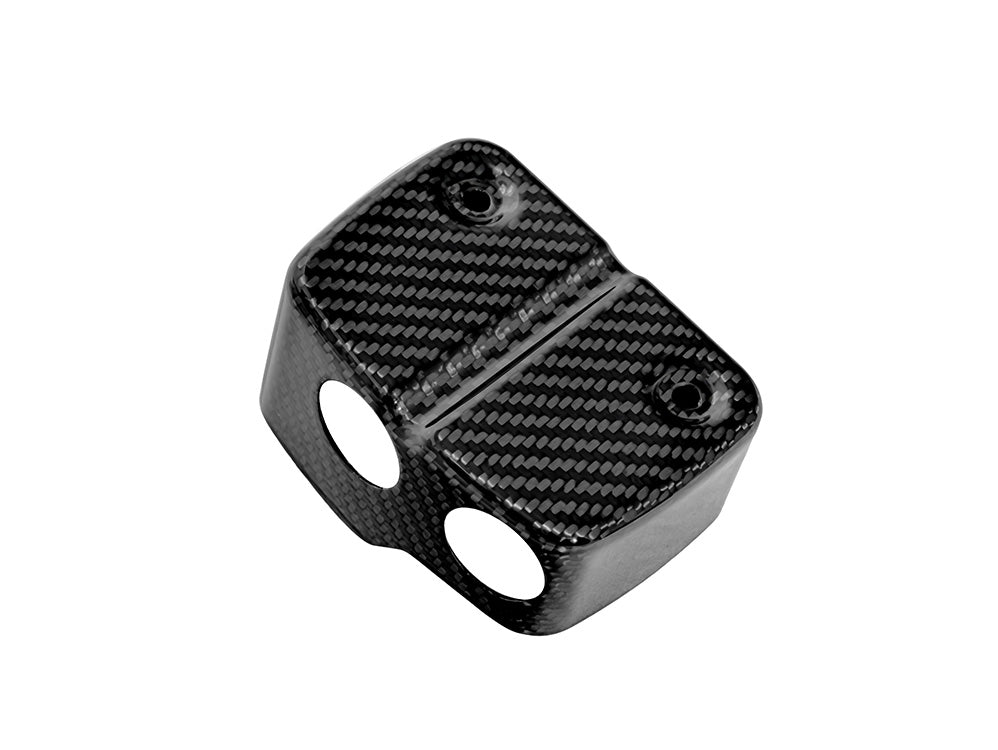 Saddlemen - Carbon Coil Cover – Gloss Finish. Fits Carbureted Dyna Models 1999-2005