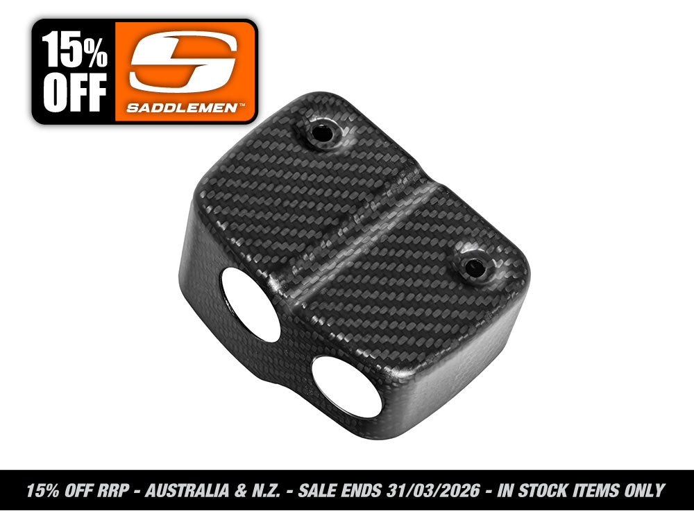 Saddlemen - Carbon Coil Cover – Matte Finish. Fits Carbureted Dyna Models 1999-2005