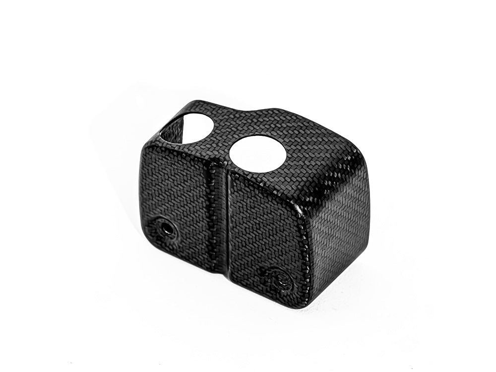 Saddlemen - Carbon Coil Cover – Gloss Finish. Fits Carbureted Dyna Models 1999-2005