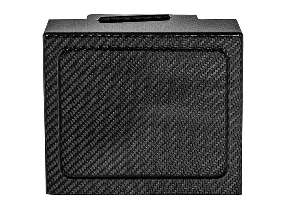 Saddlemen - Carbon Battery Side Cover – Gloss Finish. Fits Dyna 1997-2005