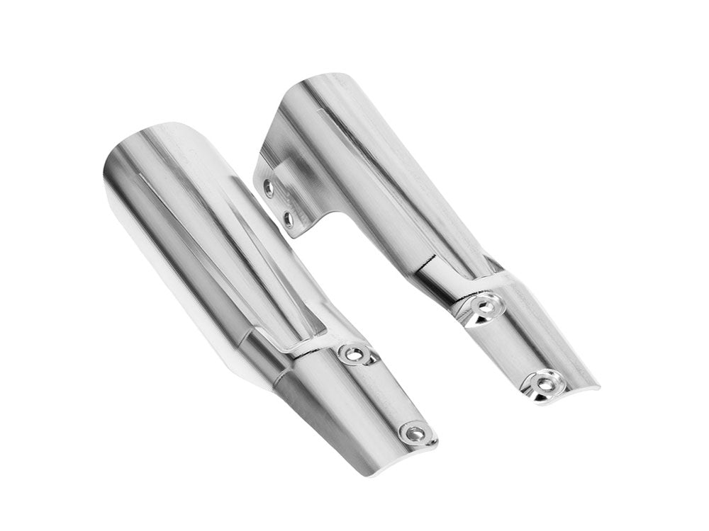 Saddlemen - Front Fender Adapters – Raw Billet. Fits Softail Low Rider S 2020up & Low Rider ST 2022up when running Saddlemen Carbon Fibre Front Fender