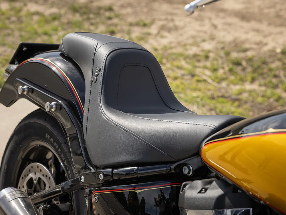 Thrashin X Saddlemen Step-Up Smooth Dual Seat. Fits Sport Glide & Low Rider 2018up, Low Rider S 2020up & Low Rider ST 2022up