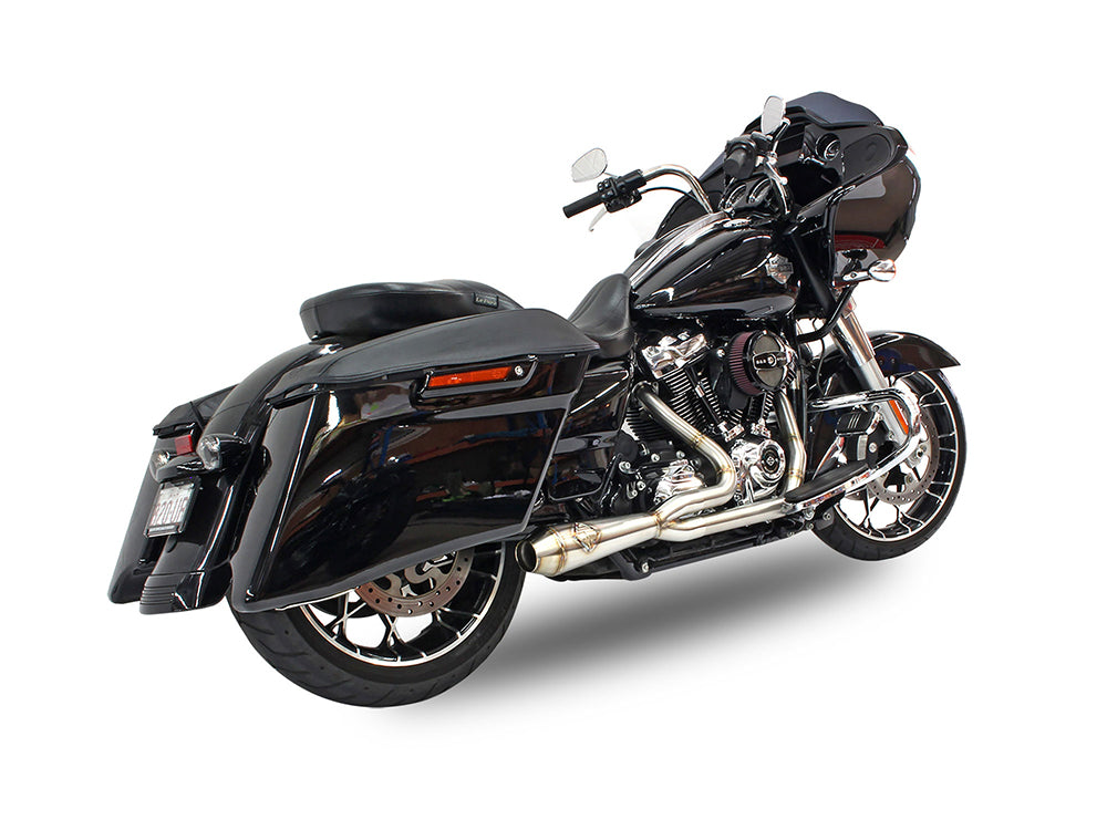 2-into-1 LaneSplitter Exhaust – Stainless Steel. Fits Touring 2017up – SP Concepts Exhaust
