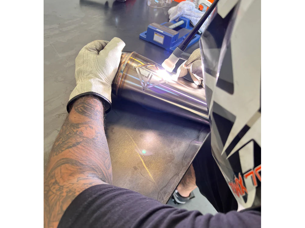 2-into-1 4.5in. Big Bore Exhaust - Stainless Steel. Fits Touring 2017up.