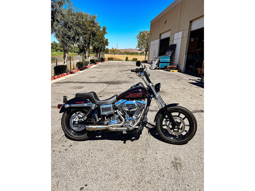 2-into-1 LaneSplitter Exhaust - Stainless Steel. Fits Dyna 2006-2017