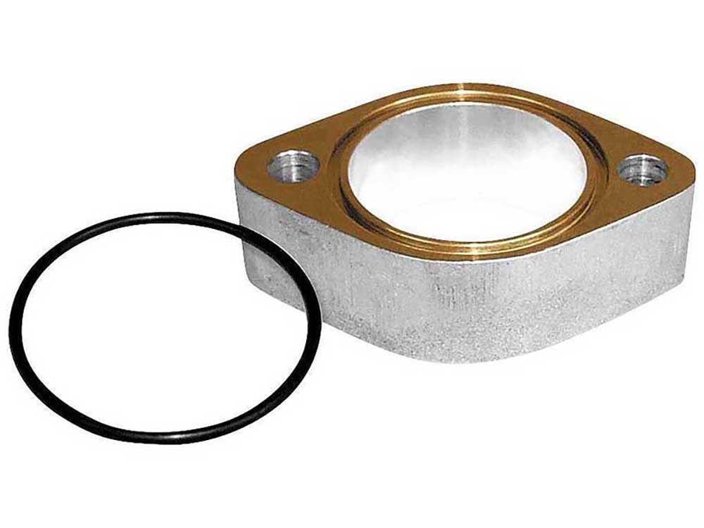 1in. Thick Carburettor Spacer with O'Ring. Fits S&S Super B & E Carburettors.