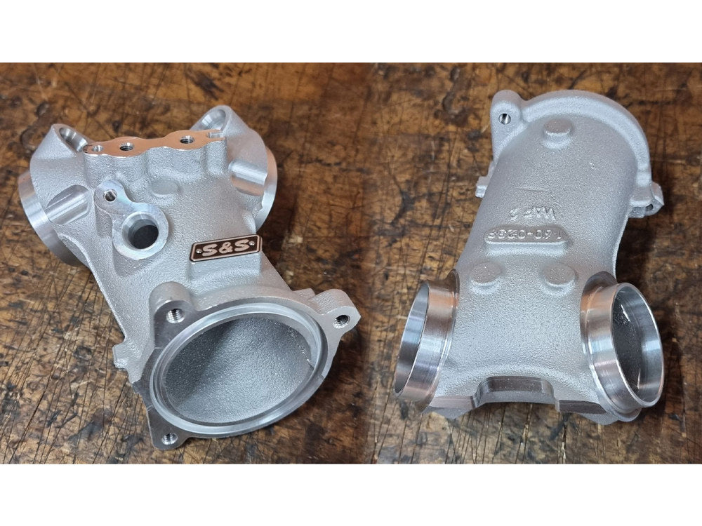 55mm Performance Intake Manifold – Alloy. Fits Softail 2018-2024 & Most Touring 2017-2024 – S&S