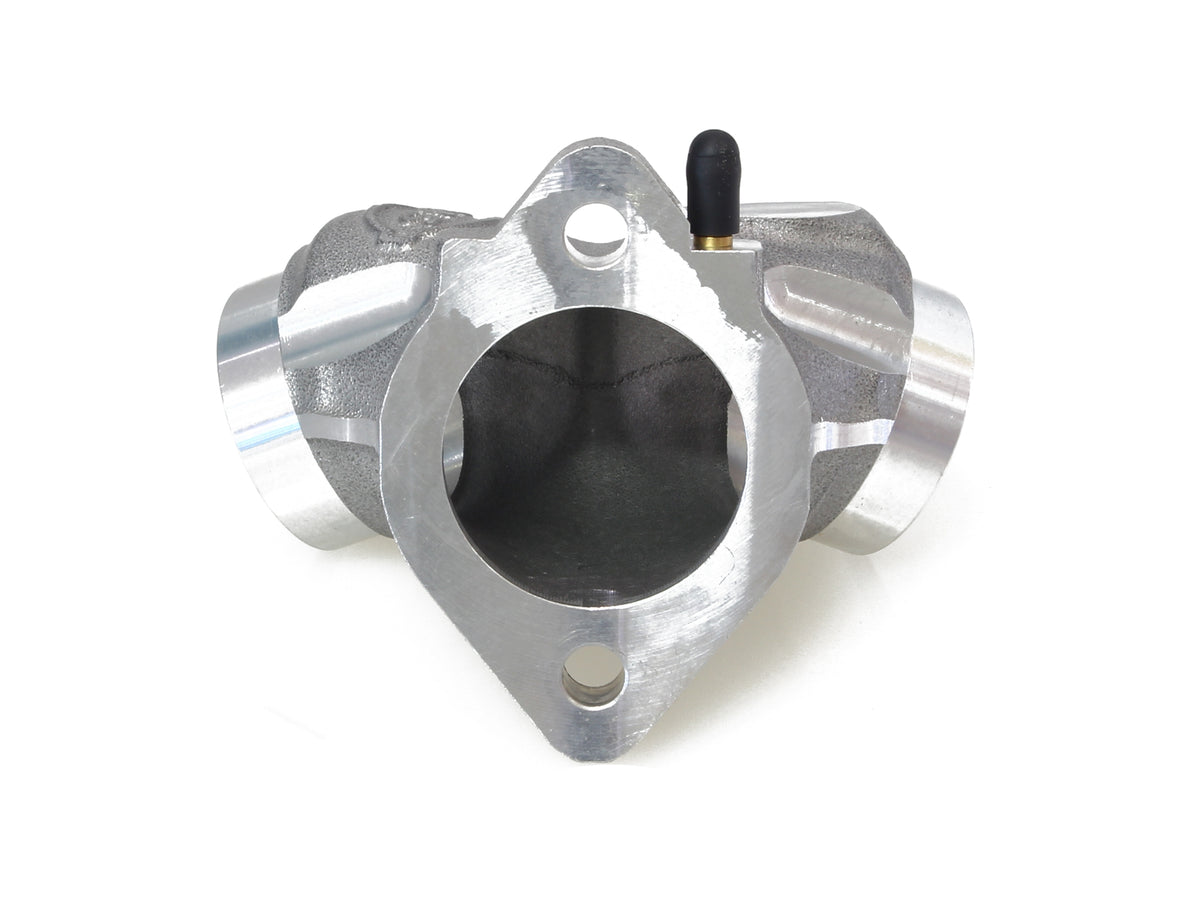 Inlet Manifold. Fits Evo 1984-1999 with 80ci, 89ci or 96ci Engine, S&S E or B Carburettor & 5.550in. Stock Length Cylinders.