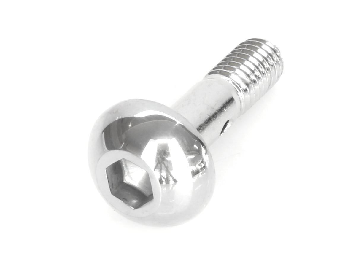Polished Breather Bolt - Stainless Steel. Fits Stealth Air Cleaners.