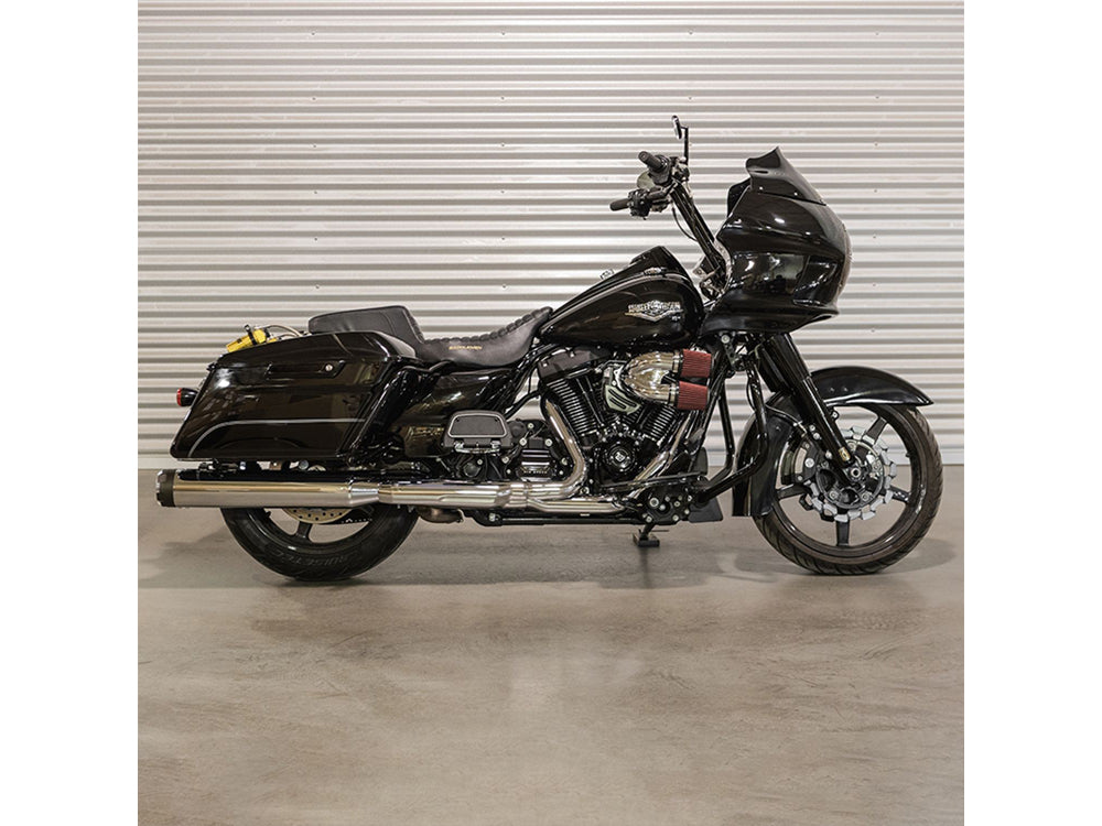 Tuned Induction Air Cleaner Kit - Chrome. Fits Touring 2017-2024 & Softail 2018-2024