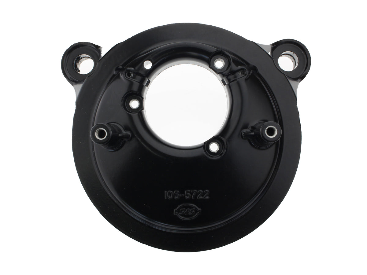 Air Stinger Stealth Air Cleaner Kit - Brushed S&S Ring. Fits Big Twins 1993-2017 with CV Carb or Cable Operated Delphi EFI.