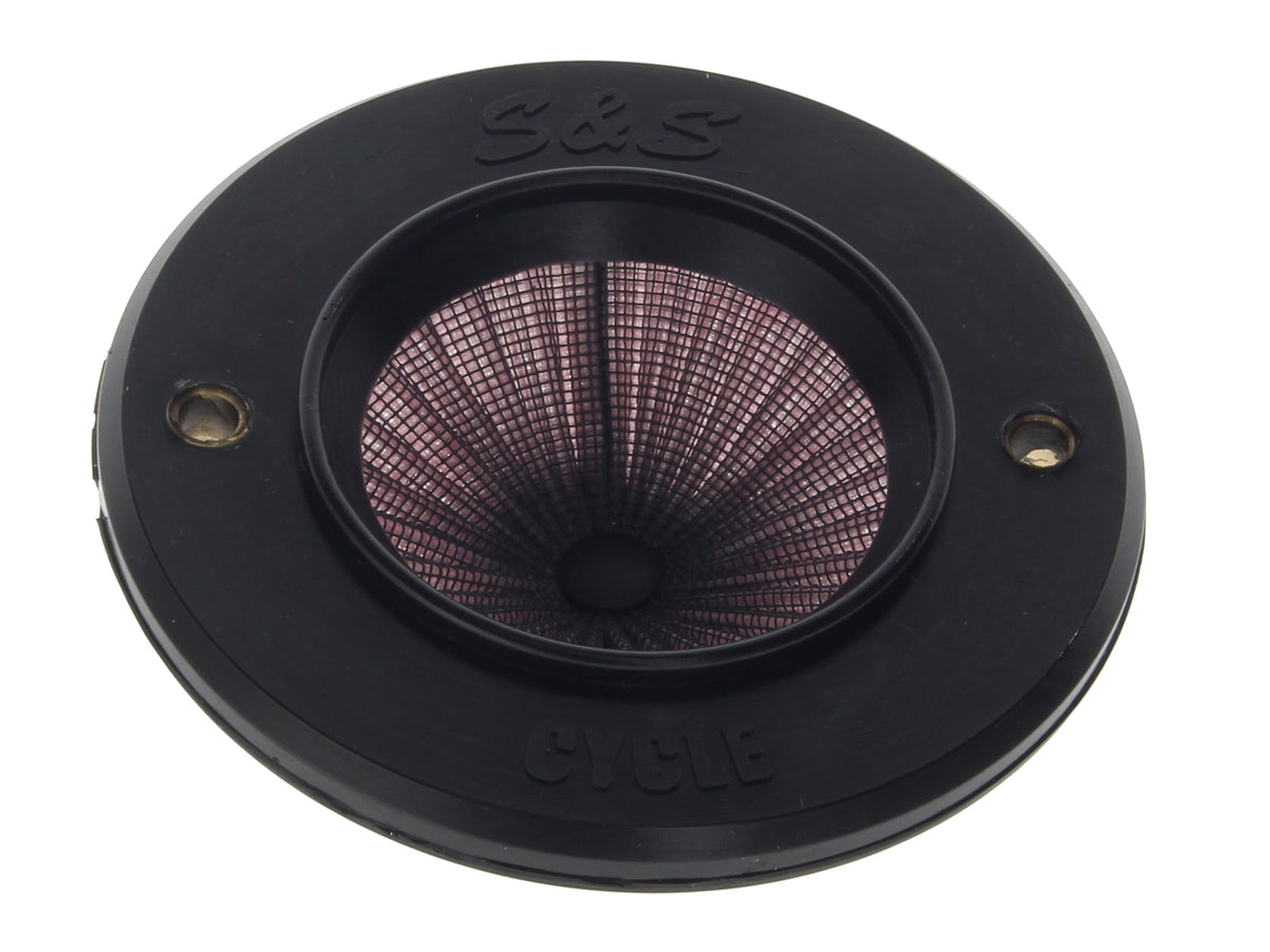 Air Stinger Stealth Air Cleaner Kit - Brushed S&S Ring. Fits Sportster 2007-2021.