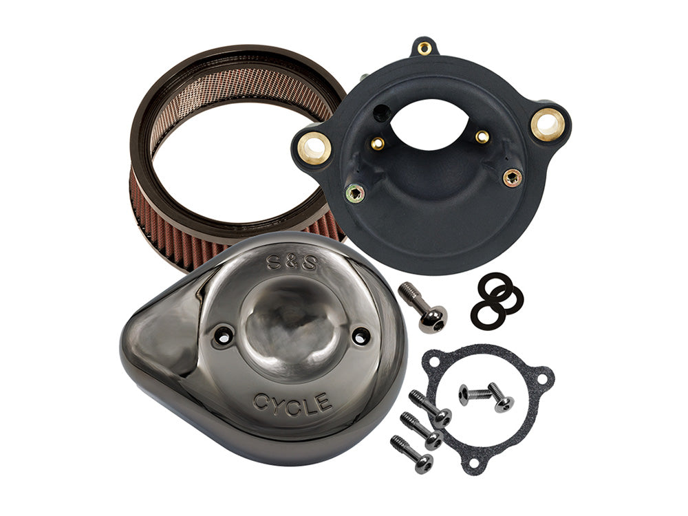 Mini Teardrop Air Cleaner Kit - Lava. Fits CVO Touring 2023up, Street Glide & Road Glide 2024up, Touring 2025up & Softail 2025up