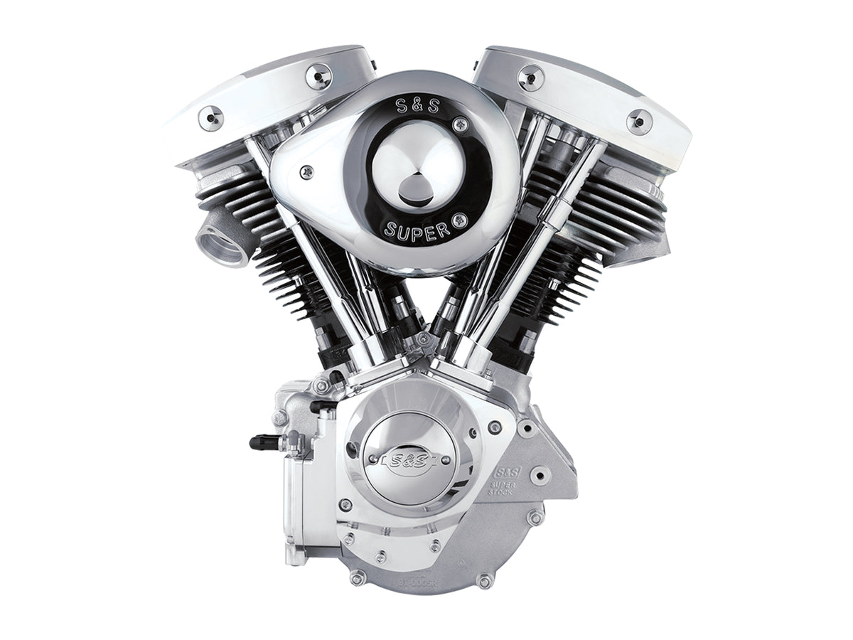 93ci Alternator Style Shovel Engine - Natural.