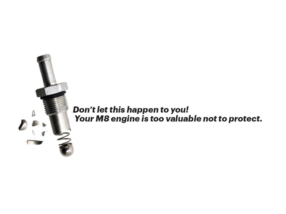 M8 Oil Control Valve. Fits Softail 2018up & Touring 2017-2023