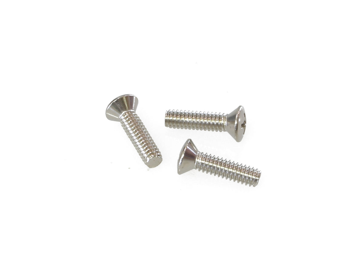 Teardrop Air Cleaner Cover Screws - Chrome. Pack of 3