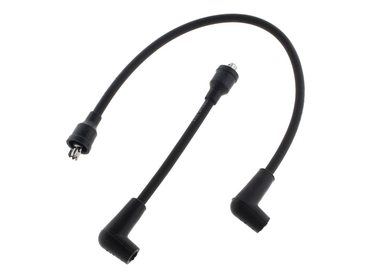 Spark Plug Wire Set - Black. Fits Softail 1984-1999, Dyna 1991-1998, Sportster 1971-1985 & 4Spd Big Twins 1985-1986.