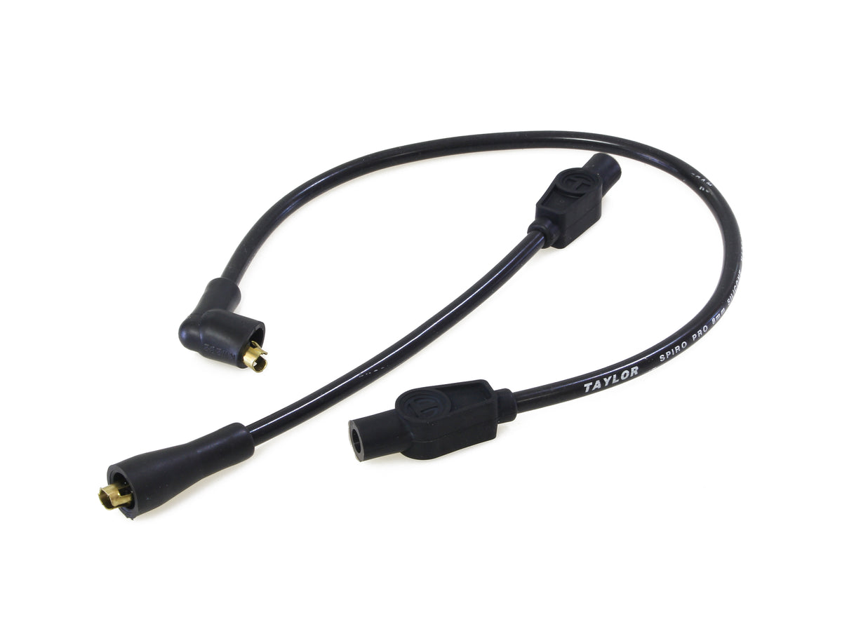 8mm Spark Plug Wire Set - Black. Fits Touring 1980-1998 and Sportster 1986-2003.
