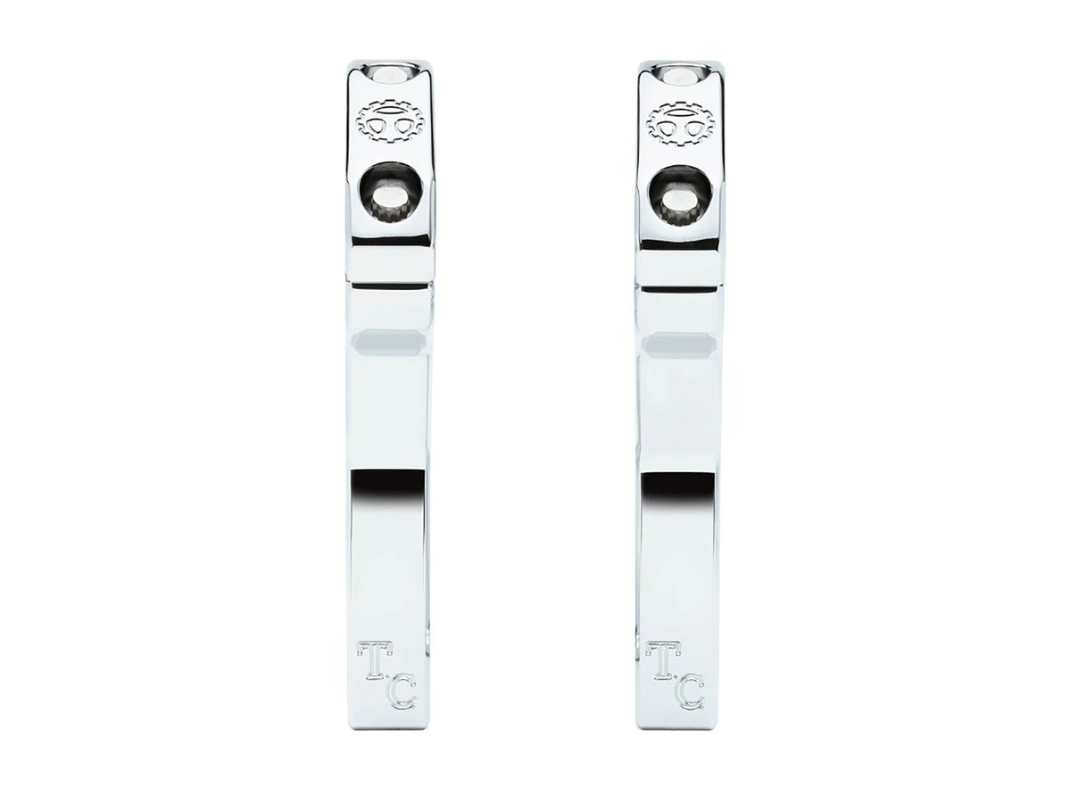 6in. Pullback Two Piece Riser Kit - Chrome. Fits 1-1/8in. Handlebar.