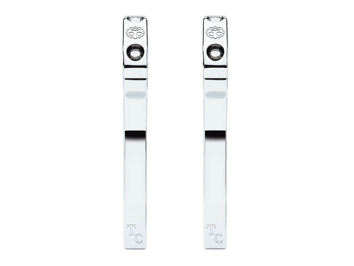 8in. Pullback Two Piece Riser Kit - Chrome. Fits 1-1/8in. Handlebar.