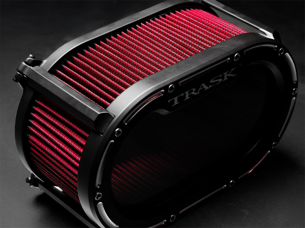 Big Papi Air Cleaner Kit - Gloss Black. Fits Touring 2017-2024 & Softail 2018-2024