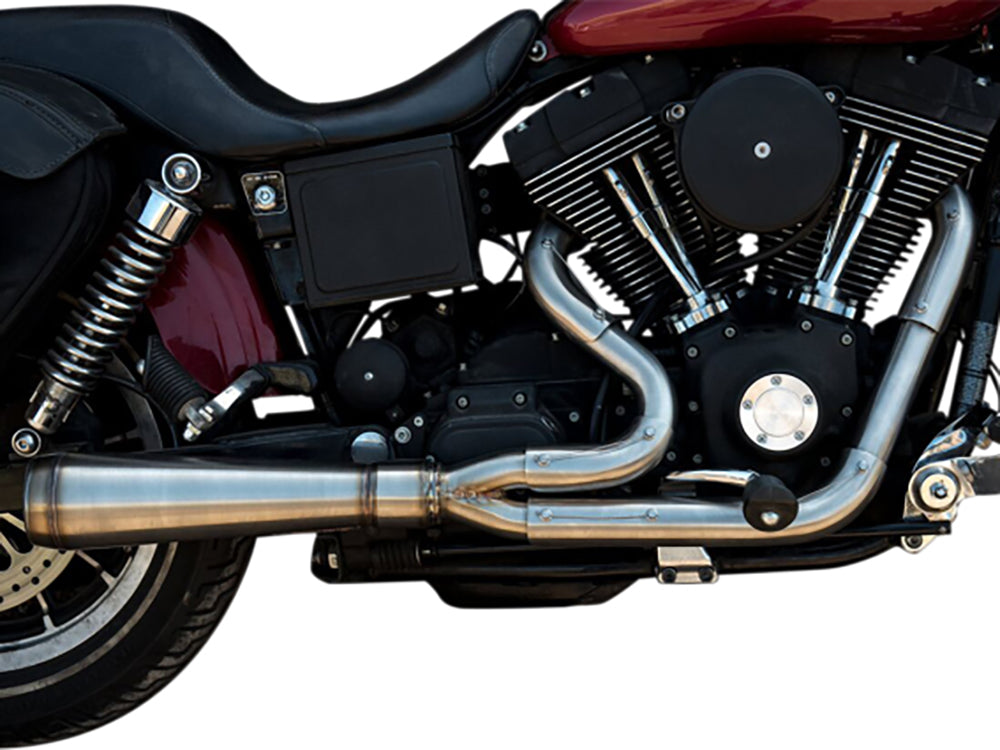 Assault 2-into-1 Exhaust – Stainless Steel. Fits Dyna 2006-2017 – Trask Performance