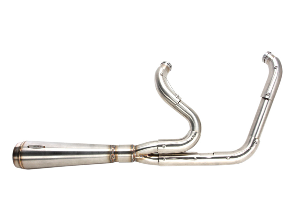 Assault 2-into-1 Exhaust – Stainless Steel. Fits Dyna 2006-2017.