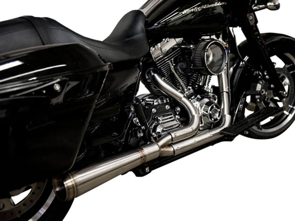 Assault 2-into-1 Exhaust – Stainless Steel. Fits Softail 2018up – Trask Performance