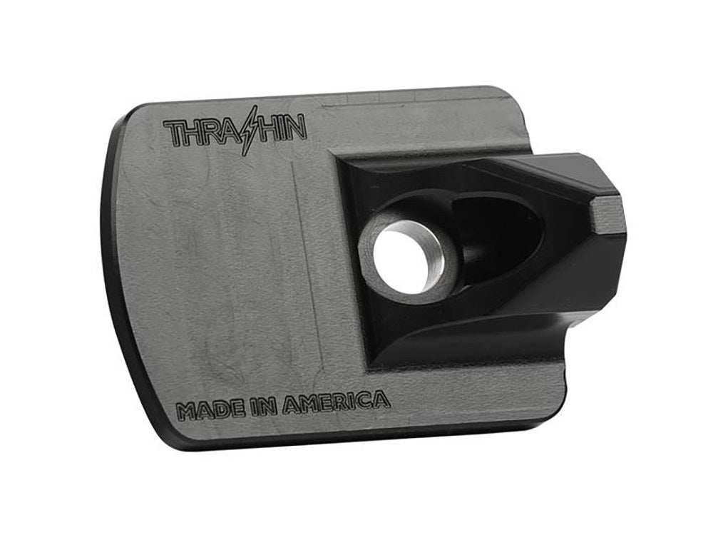 Brake Pedal Pad Mount – Black – Thrashin Supply